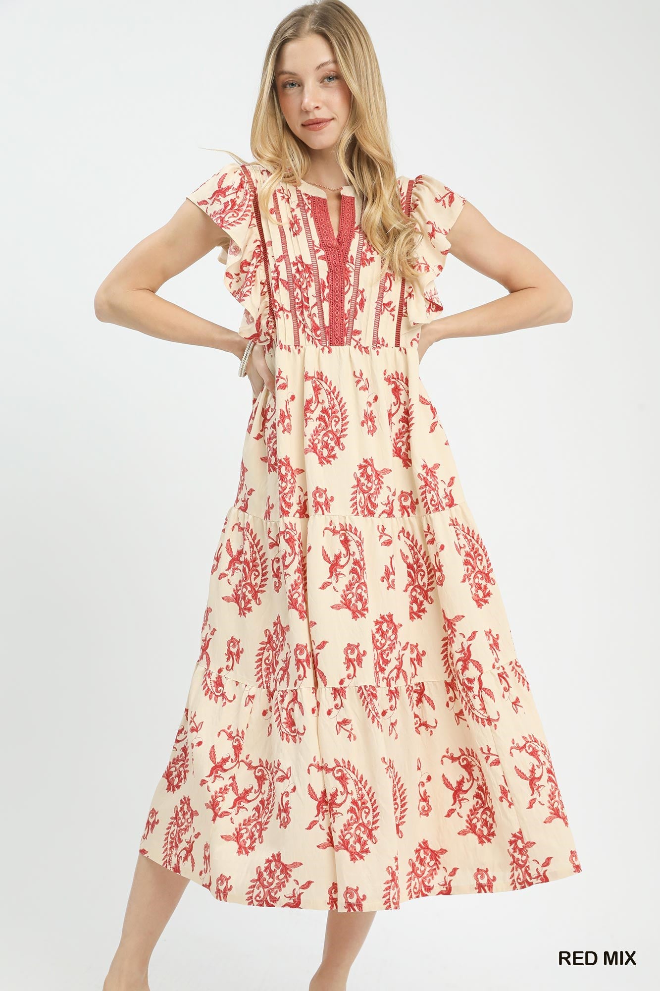 Umgee Floral Dress