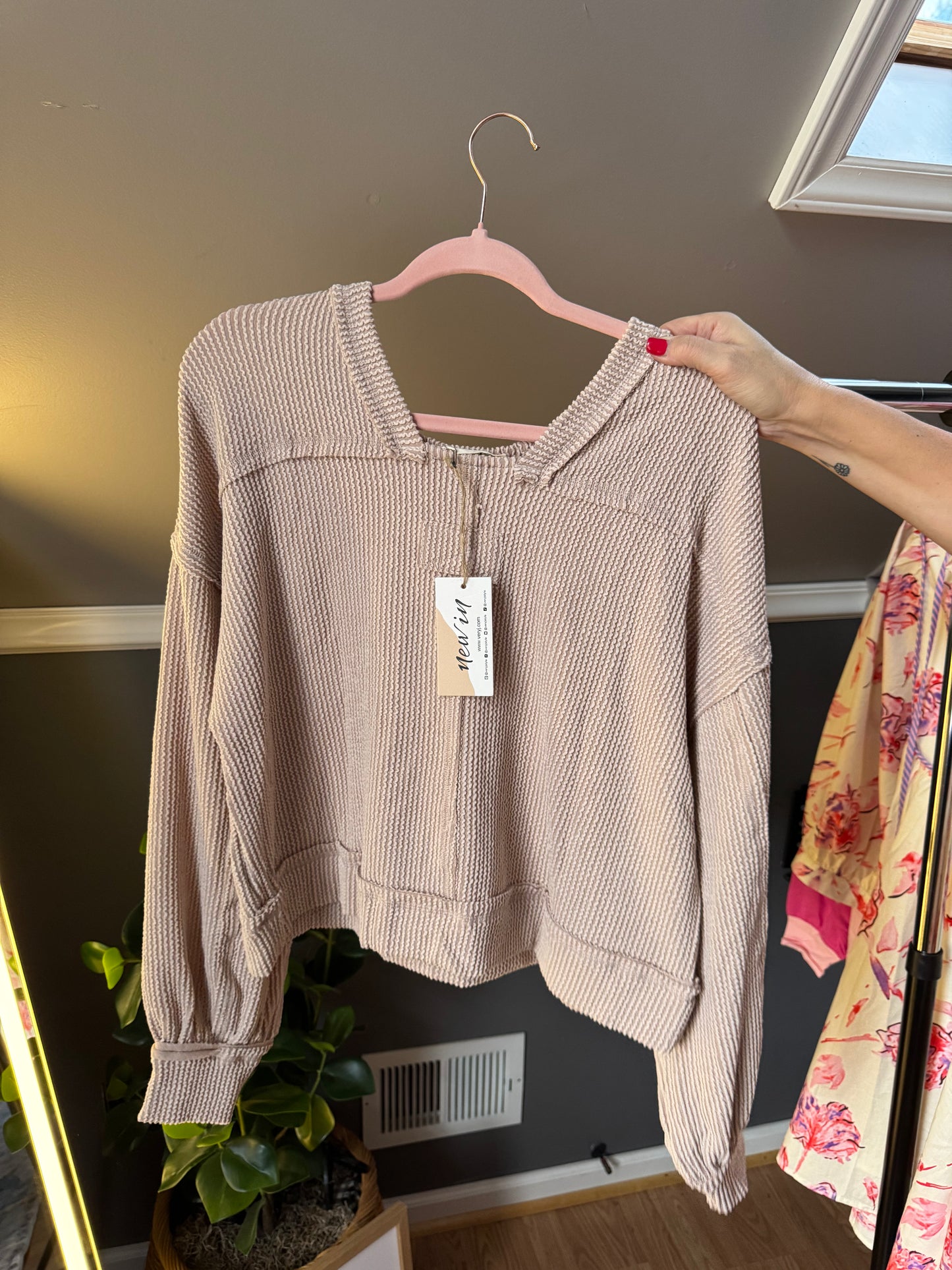 Oversized Soft Comfy Knit Top