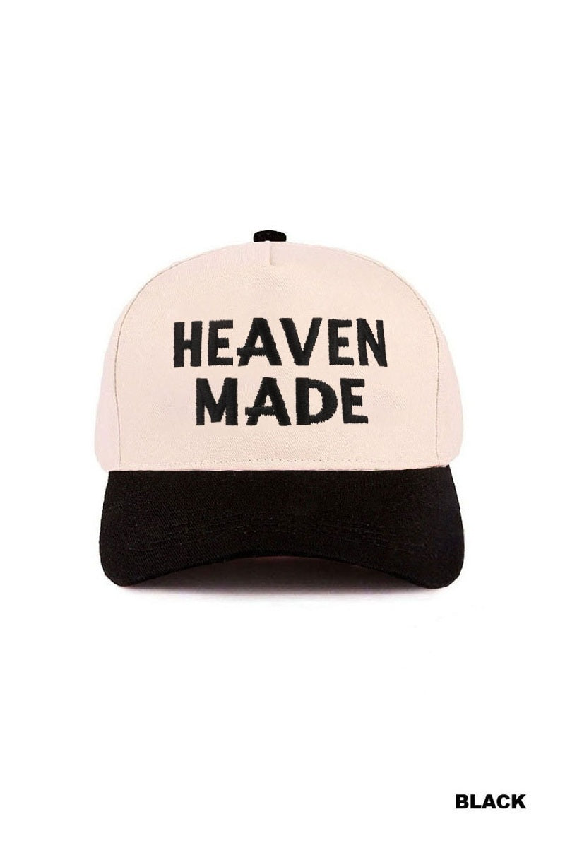 Heaven made two tone cotton hat