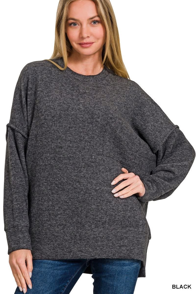 Oversized buttersoft sweater