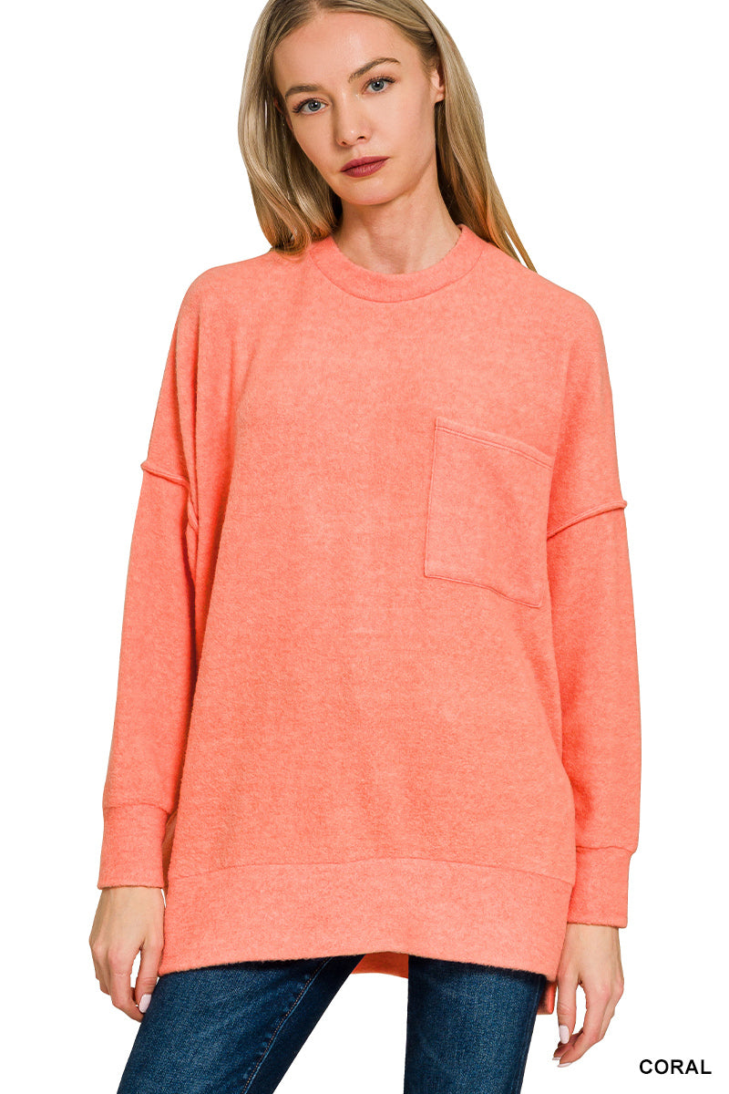 Oversized buttersoft sweater