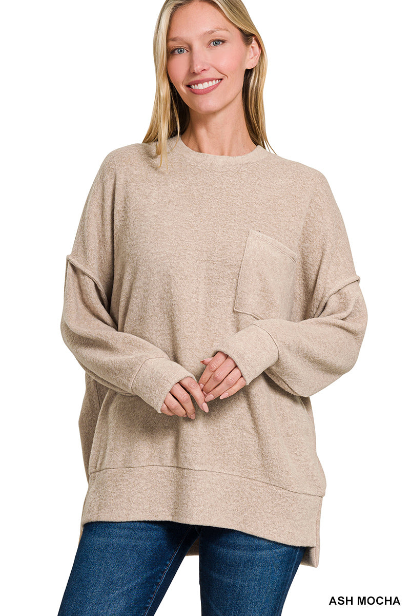 Oversized buttersoft sweater