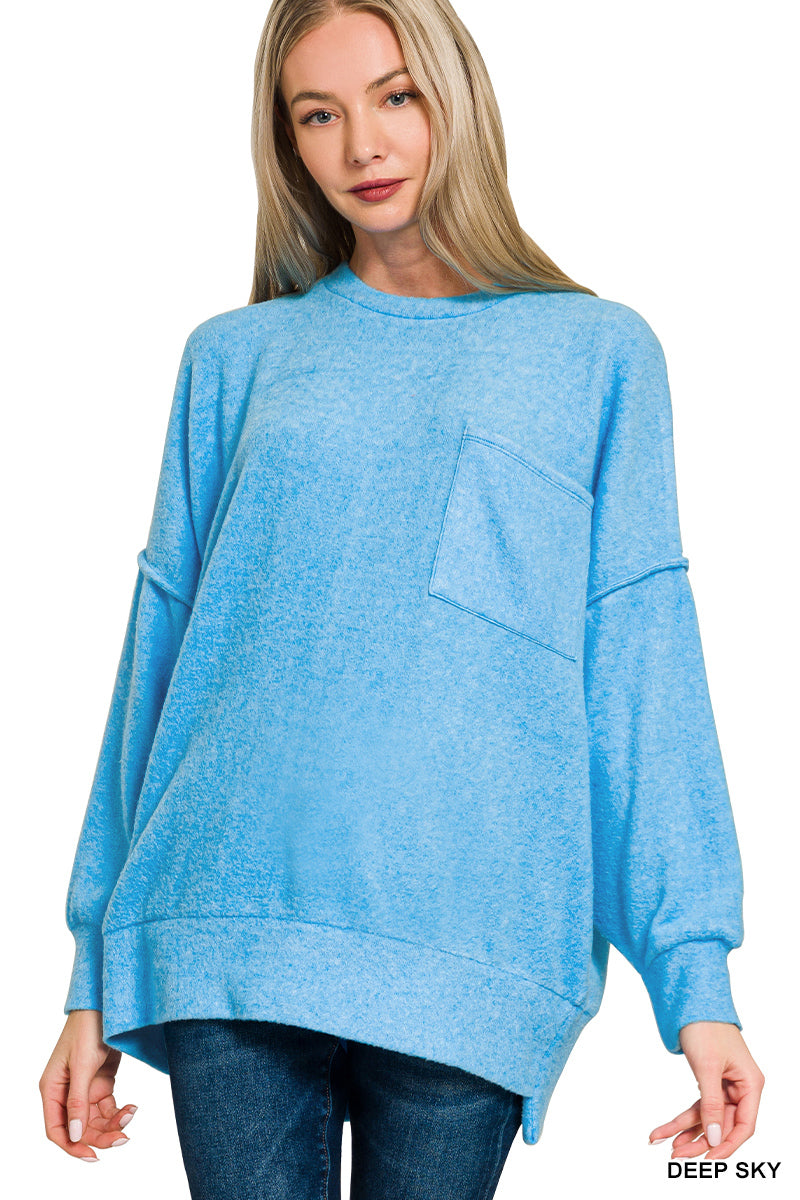 Oversized buttersoft sweater