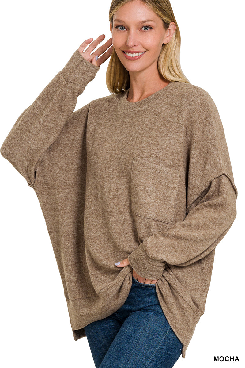 Oversized buttersoft sweater