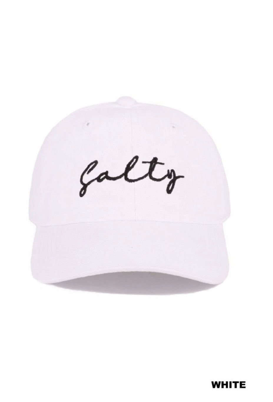 Salty embroidered baseball cap hat