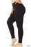 Plus microfiber full length leggings