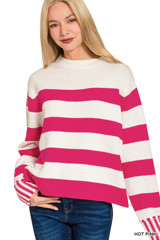 Striped sweater