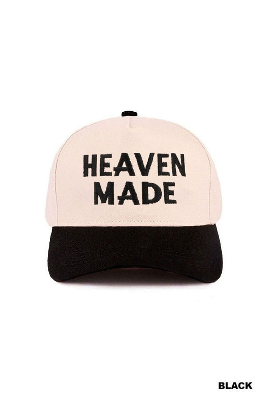 Heaven made two tone cotton hat